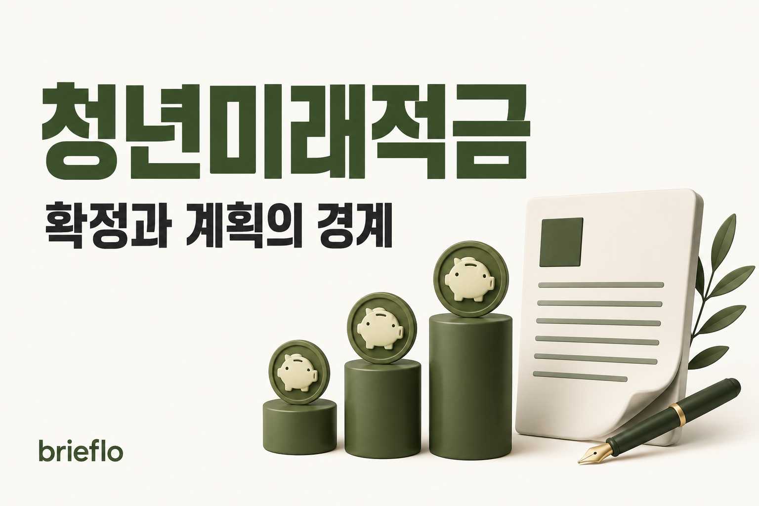 청년미래적금 — 확정과 계획의 경계