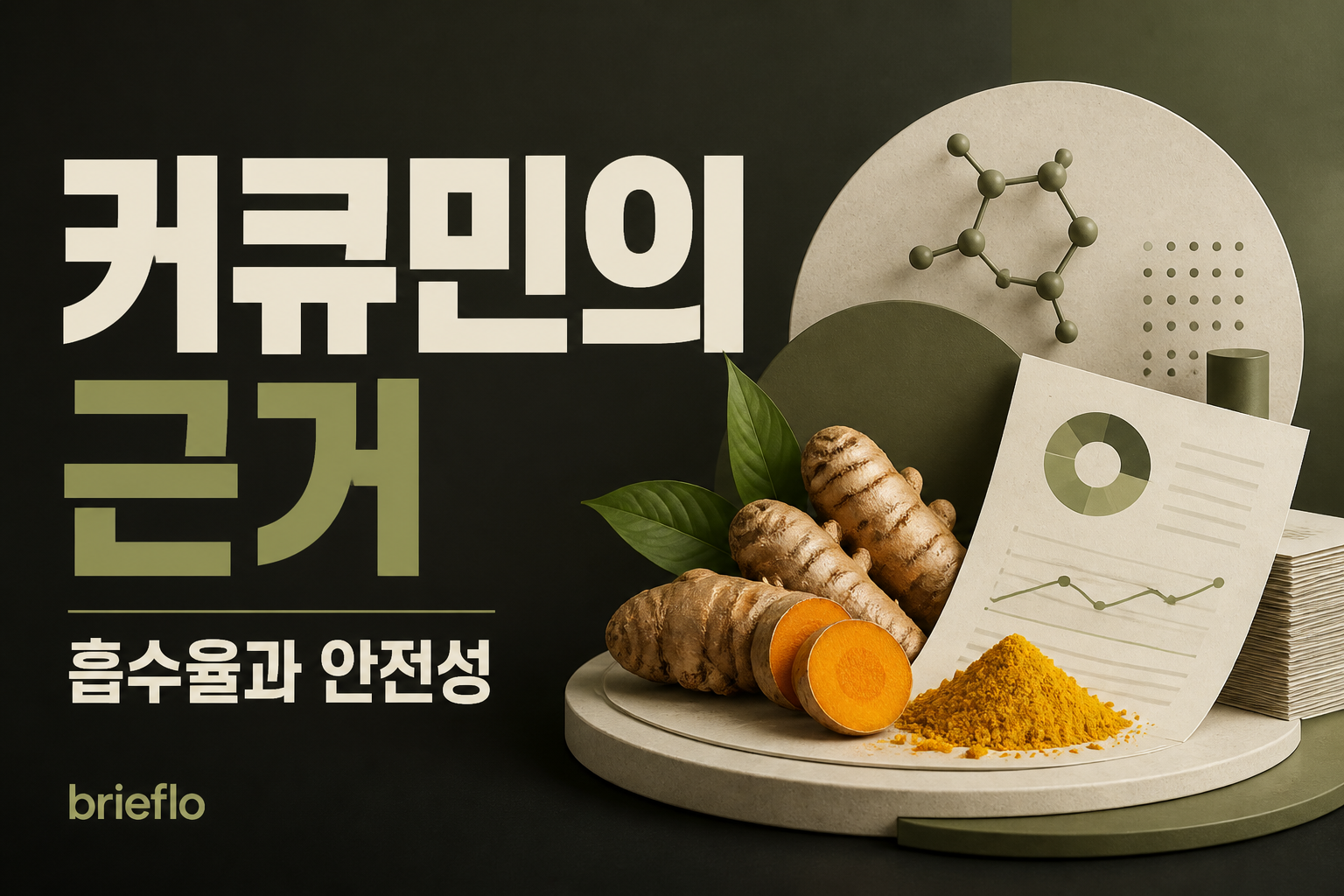 커큐민의 근거 — 흡수율과 안전성