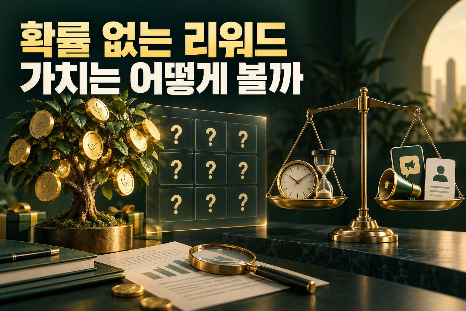 케이뱅크 돈나무 리워드의 기대값과 비용