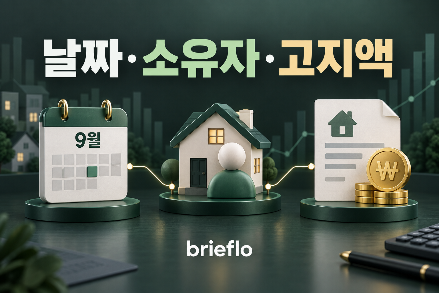 9월 재산세에서 날짜·소유자·고지액을 함께 보는 구조